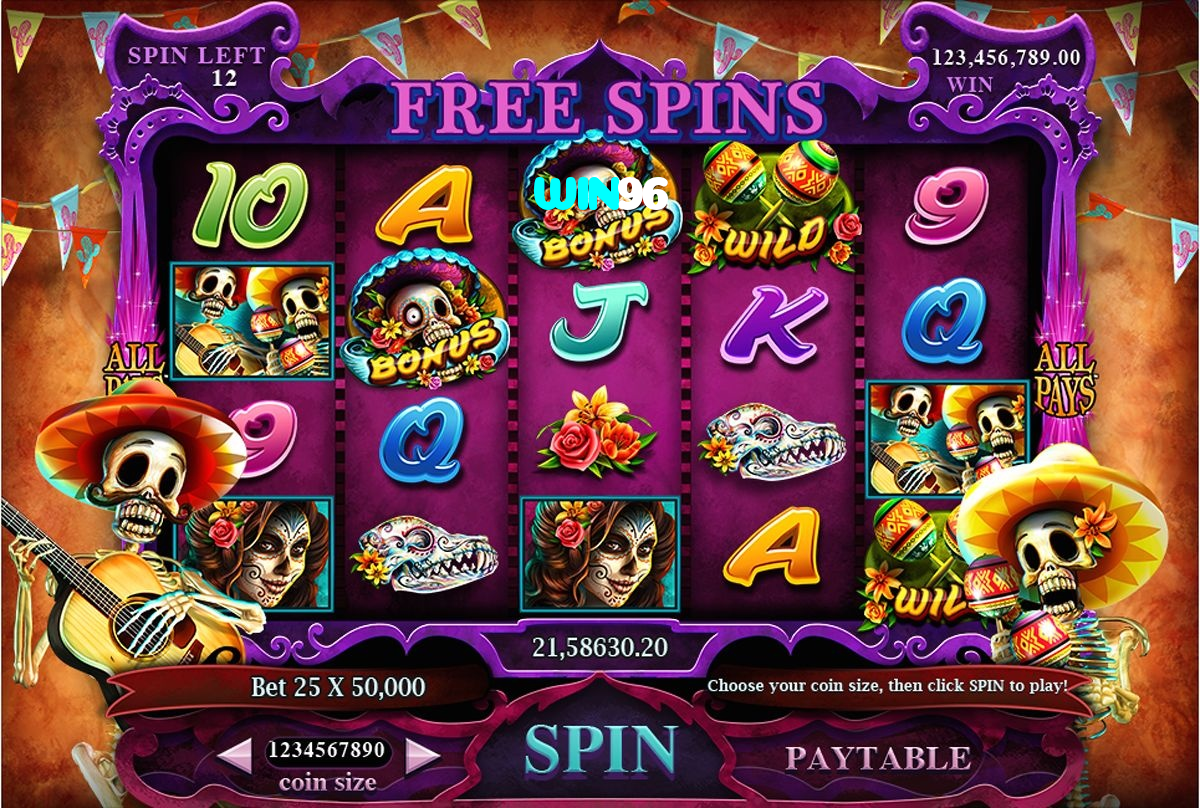available types of WIN96 bet including pre-match live express and system bets